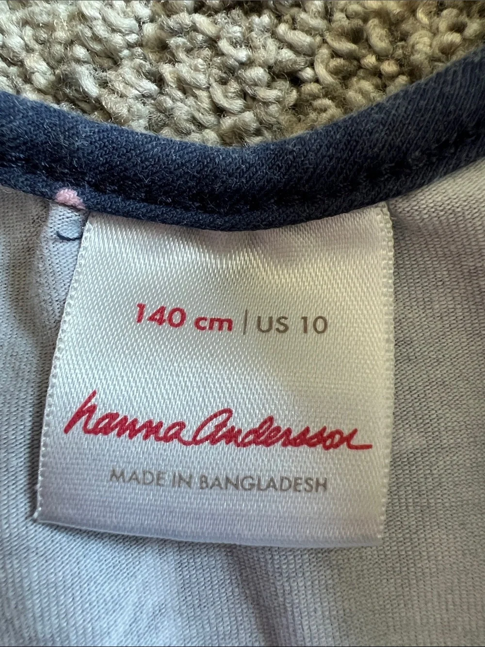 Hanna Andersson Navy Unicorn & Stars Twirl Dress